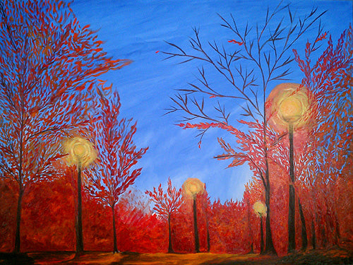 Sunset Treerise - NFS Collection of the Artist